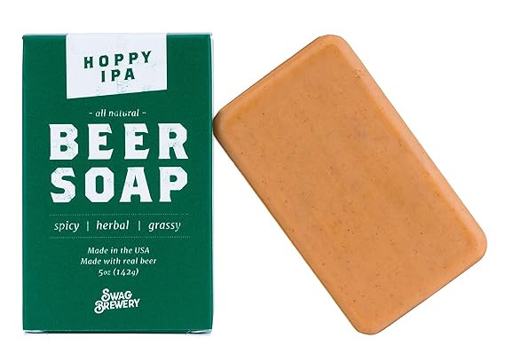 Hoppy IPA BEER SOAP | Cool Guys Gift for Beer Drinkers, Men, Grooming, Father's and Valentine's D... | Amazon (US)