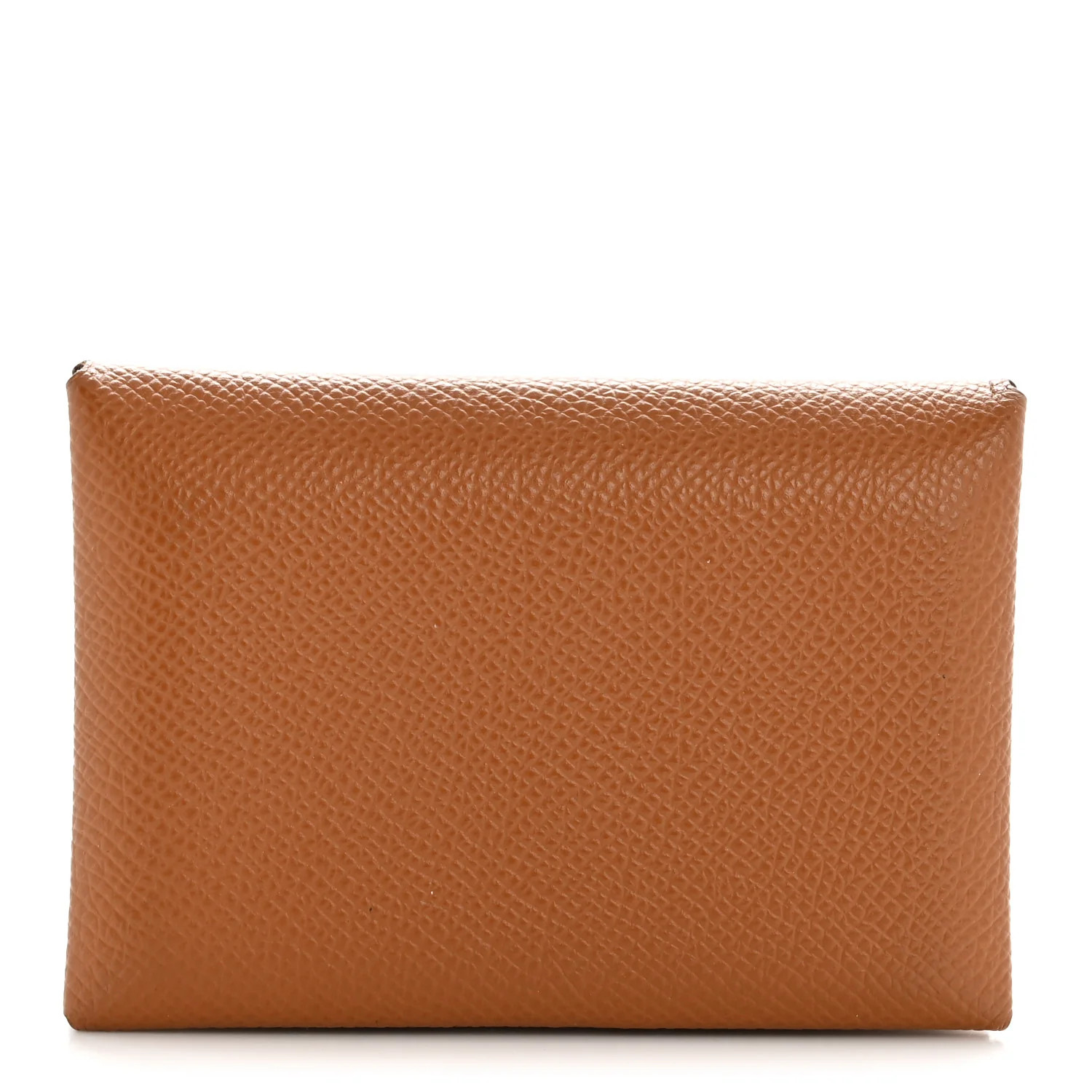 Epsom Calvi Duo Card Case Gold | FASHIONPHILE (US)
