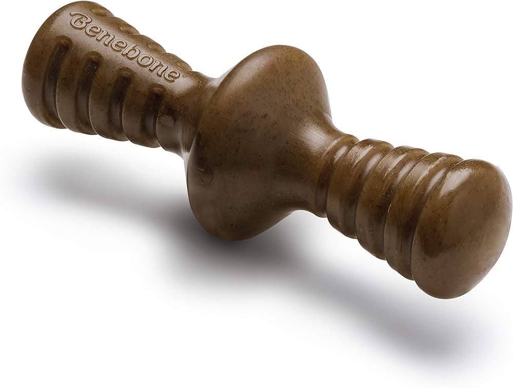 Benebone Zaggler Rolling Dog Chew Toy for Aggressive Chewers, Real Bacon, Made in USA, Medium | Amazon (US)