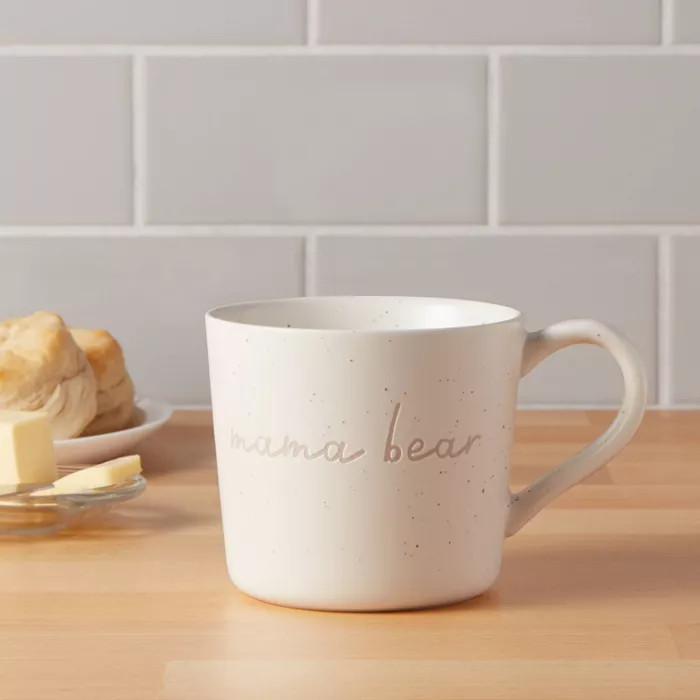 15oz Stoneware Mama Bear Mug - Threshold™ | Target