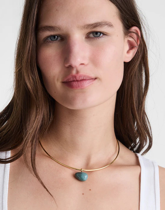 Semiprecious Wire Choker Necklace | Madewell