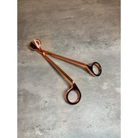 Candle Wick Trimmer | Rose Gold & Patterned Black Matte Cutter | Etsy (US)