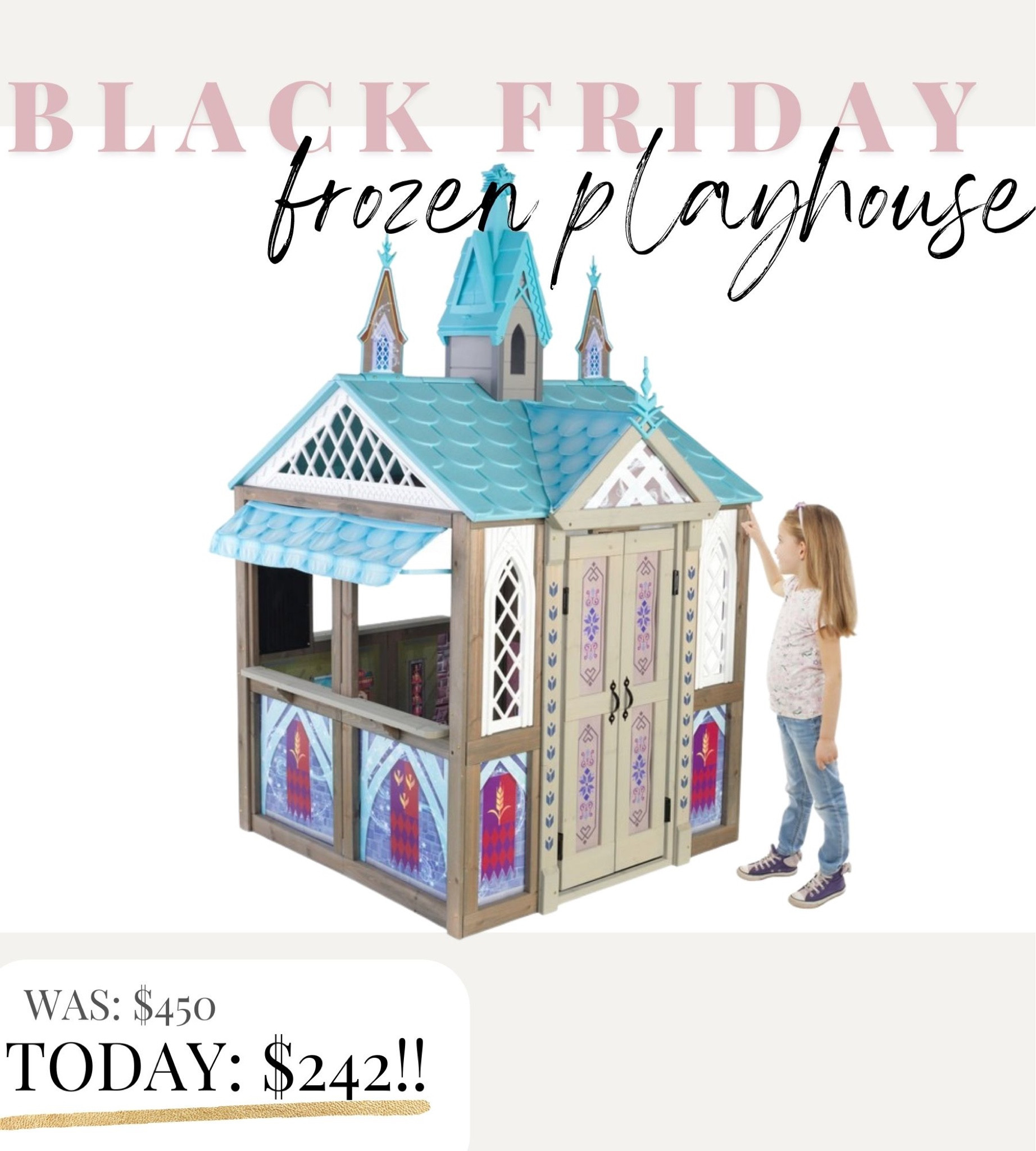 Frozen outdoor sale playhouse