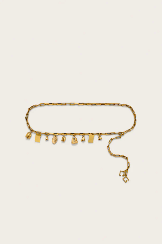 BIJOU CHARM BELT - ANTIQUE BRASS | Cult Gaia - US