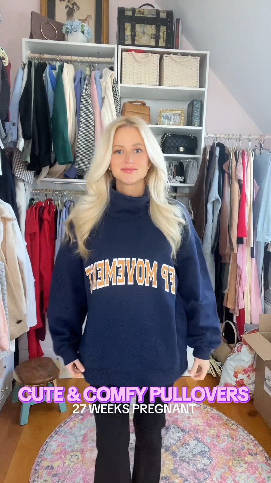 Cute and comfy pullovers mock necks and crewnecks of various price range. I’m 27 weeks pregnant so keep in mind for length that I do have a small bump making them slightly shorter than they’d be otherwise - I sized up in the Amazon ones but not the free people. 

#LTKFitness #LTKFindsUnder50 #LTKActive