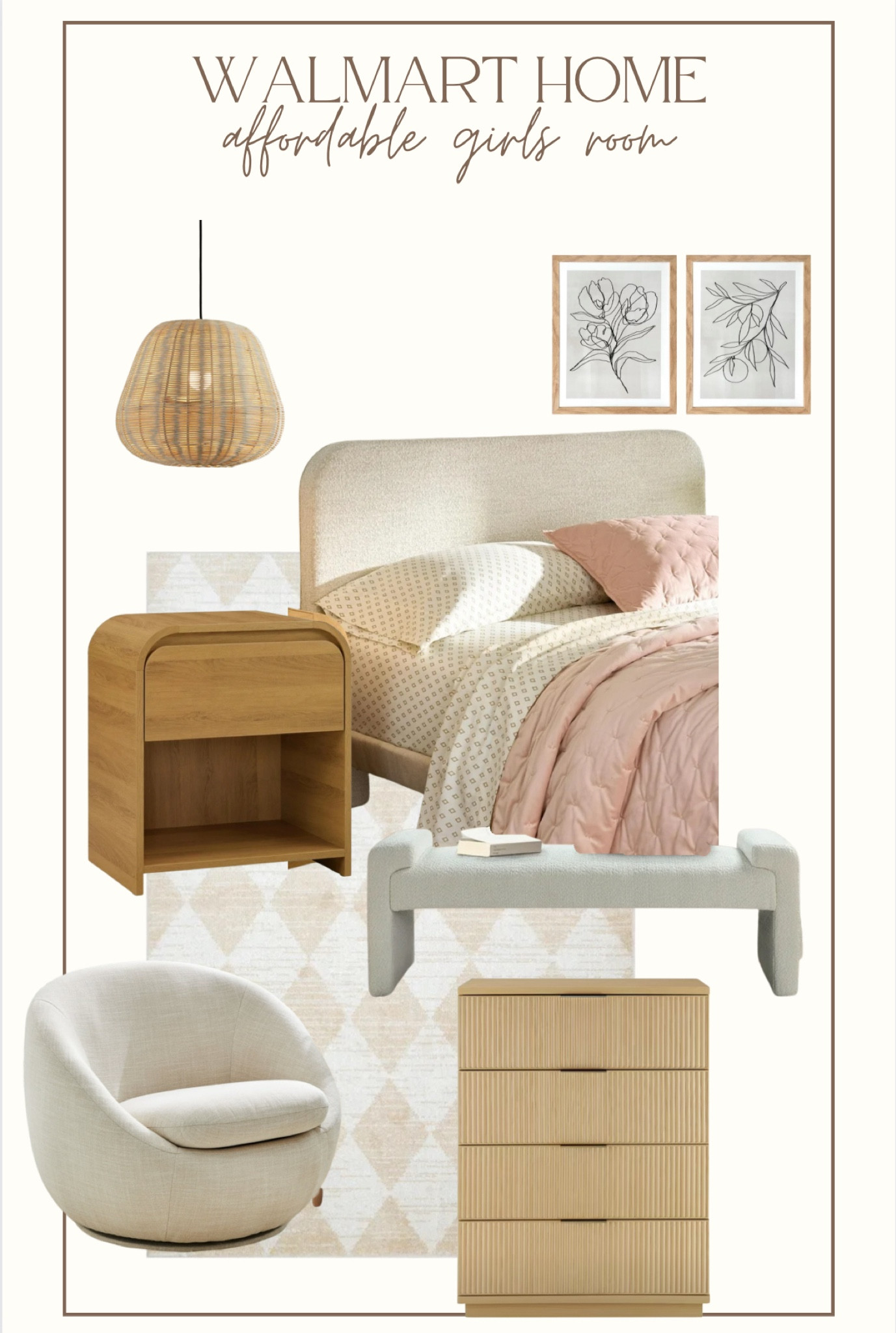 Affordable Walmart room
Girls room
Boucle headboard
Bedroom finds


#LTKfindsunder100 #LTKhome #LTKsalealert