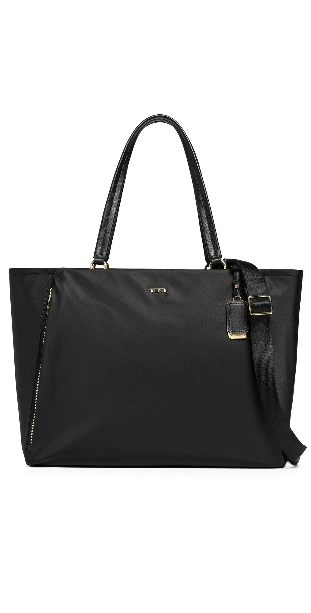 TUMI Valetta Large Tote Black/Gold One Size | Shopbop