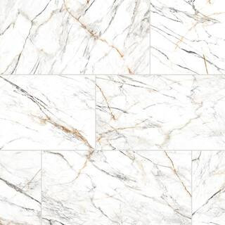 Picasso White 6 in. x 6 in. Sample Size Matte Porcelain Floor and Wall Tile Sample | The Home Depot