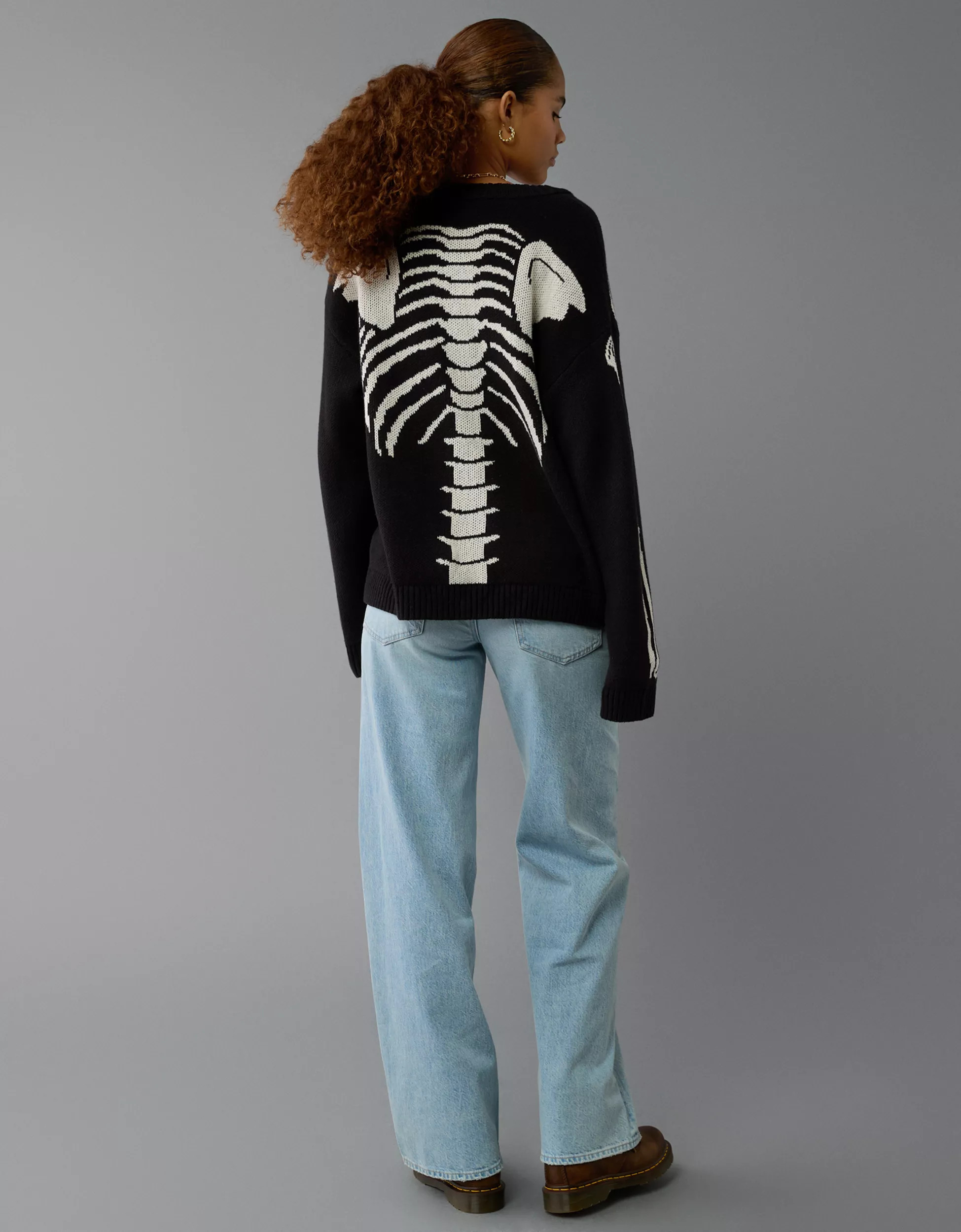 AE Skeleton Cardigan | American Eagle Outfitters (US & CA)