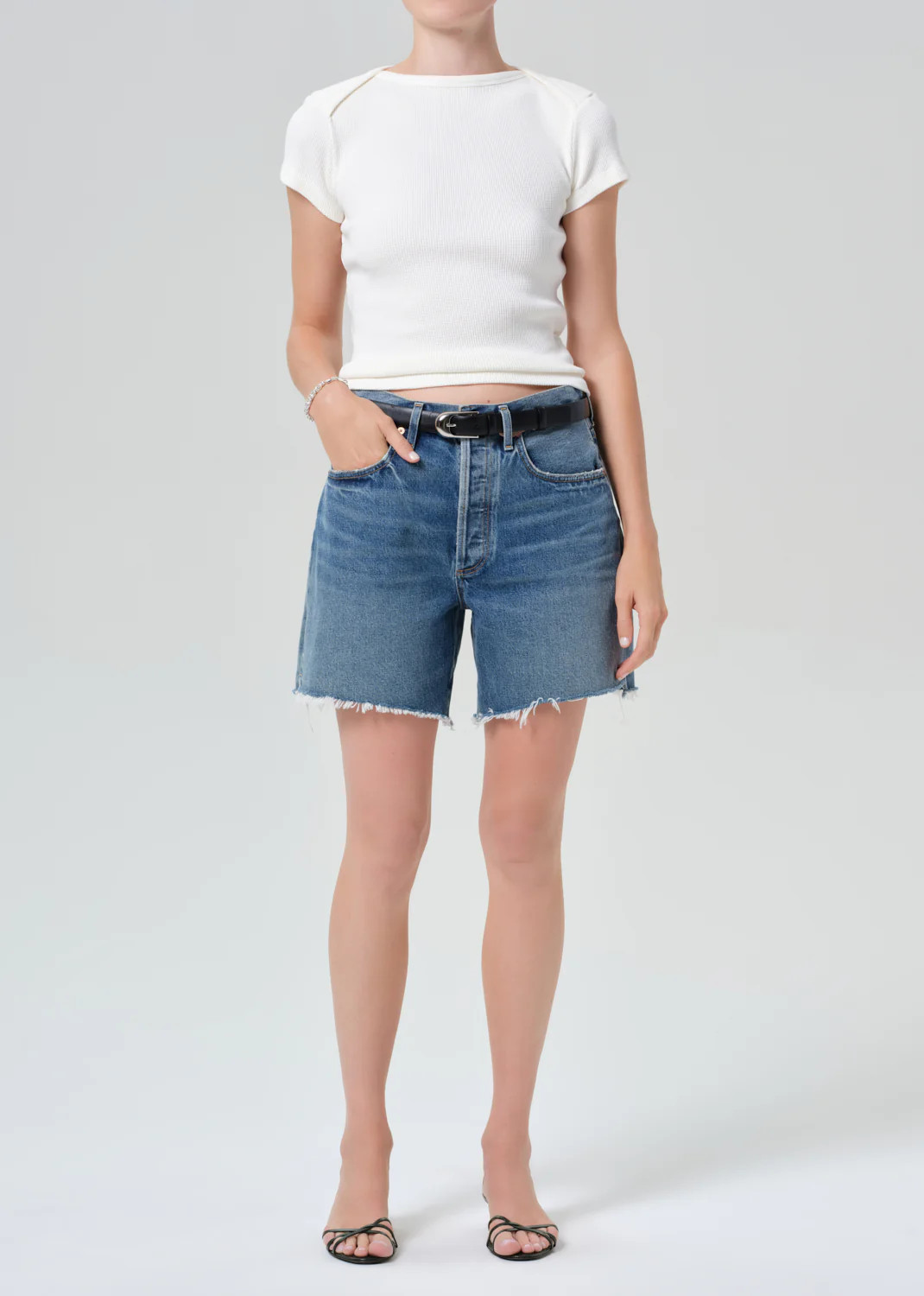 Marlow Long Vintage Short in Amaretto | Citizens of Humanity