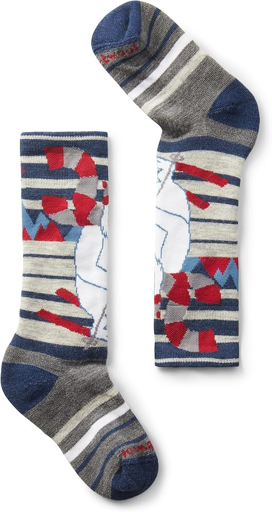 Smartwool Kids' Wintersport Yeti Pattern Full Cushion Merino Wool Over The Calf Socks | Amazon (US)