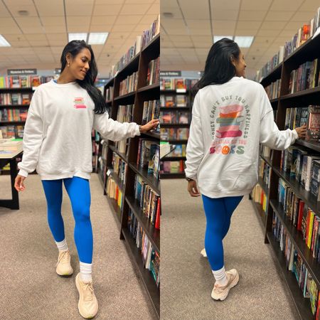 Every book lovers sweatshirt. Wearing a M. #booklovers #bookworm. #bookclub 

#LTKfindsunder100 #LTKfindsunder50 #LTKfitness