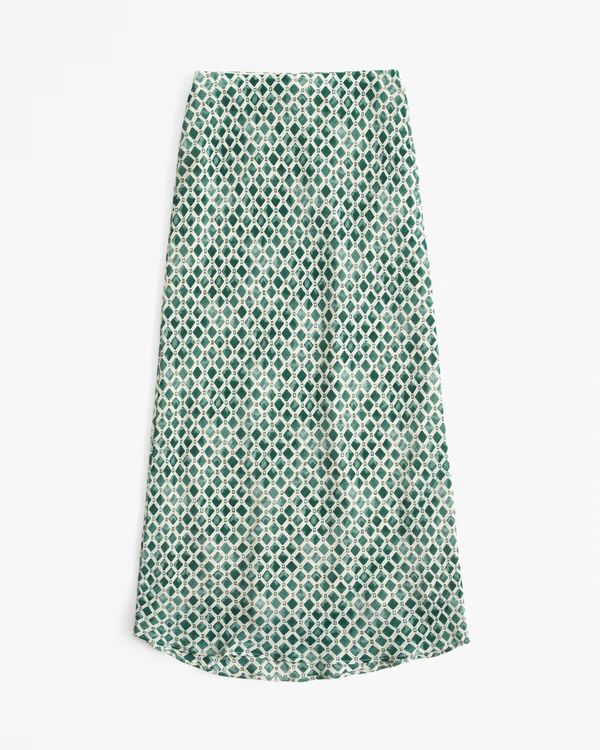 Women's Crinkle Nylon Maxi Skirt | Women's Bottoms | Abercrombie.com | Abercrombie & Fitch (US)