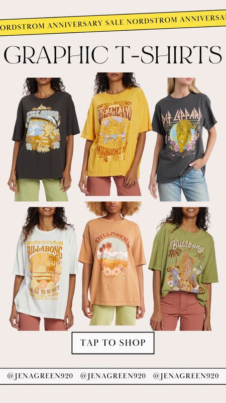 Graphic Tees | Graphic T-shirts | Nordstrom Sale | Nsale | Nordstrom Anniversary Sale | Fall Fashion

#LTKsalealert #LTKxNSale #LTKunder50