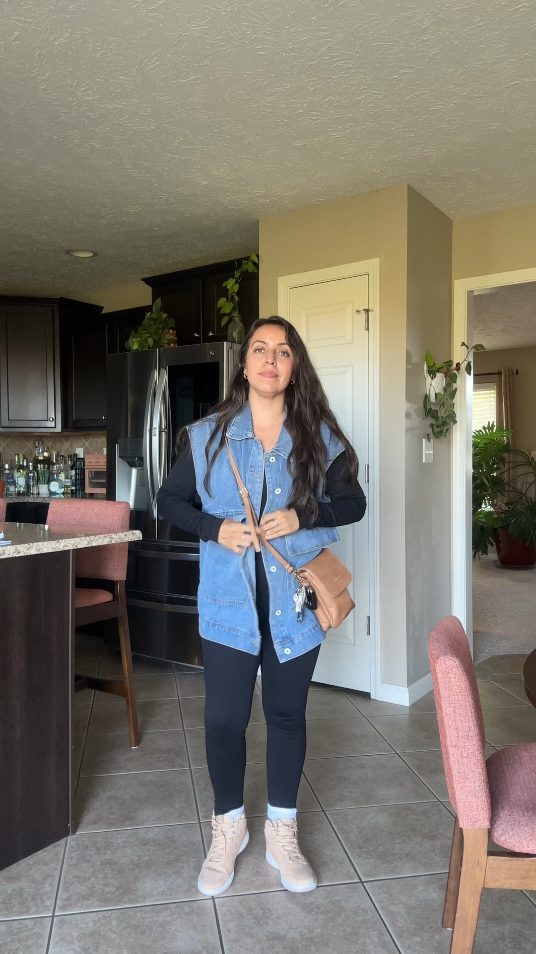 Oversized vest and jumpsuit 

Shoes are sold out: Nike Dunk High Premium Women's Shoes in tan 

#LTKSeasonal #LTKStyleTip #LTKFindsUnder50