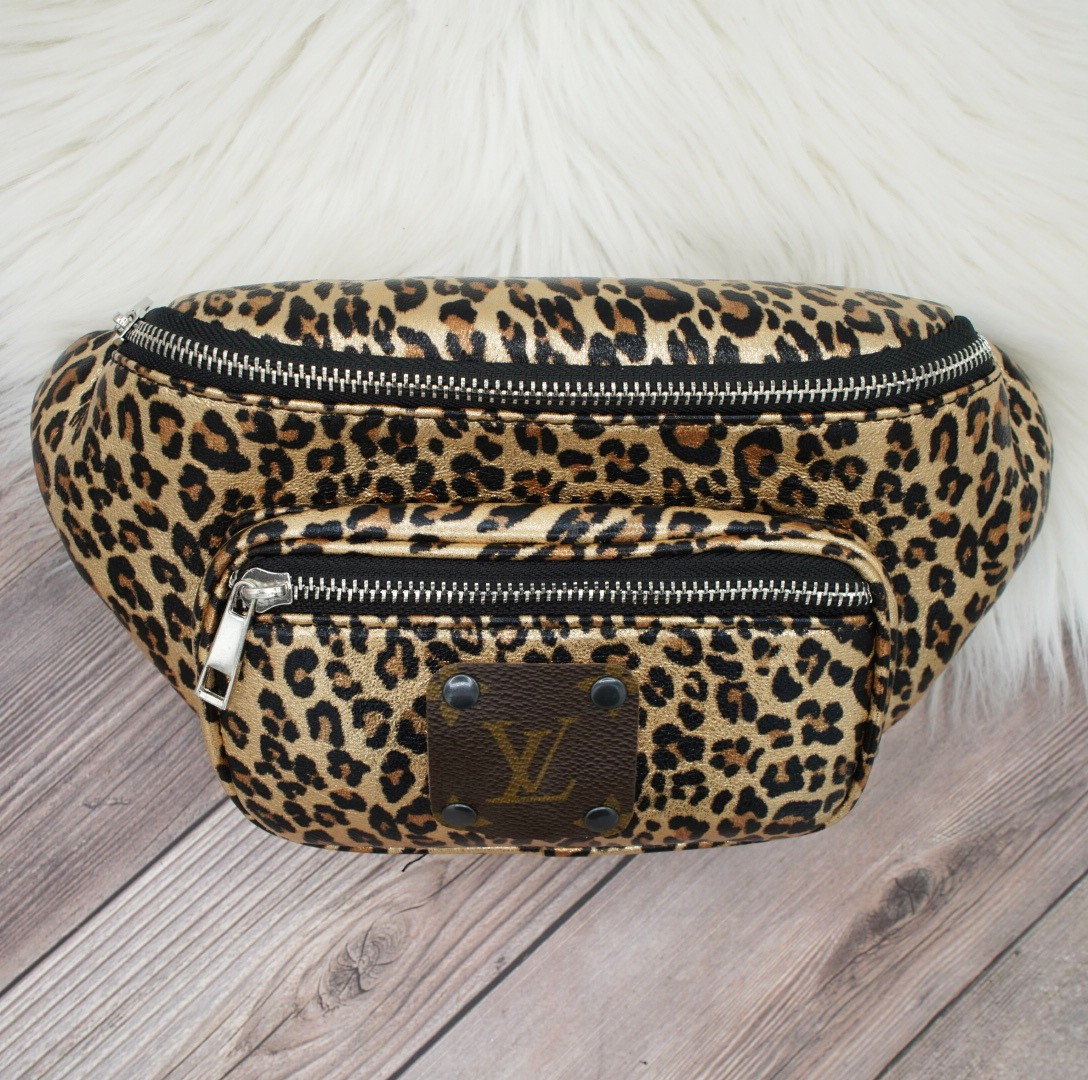 Limited Edition Kipp Bag in Upcycled LV Monogram in Brown | Sparkl