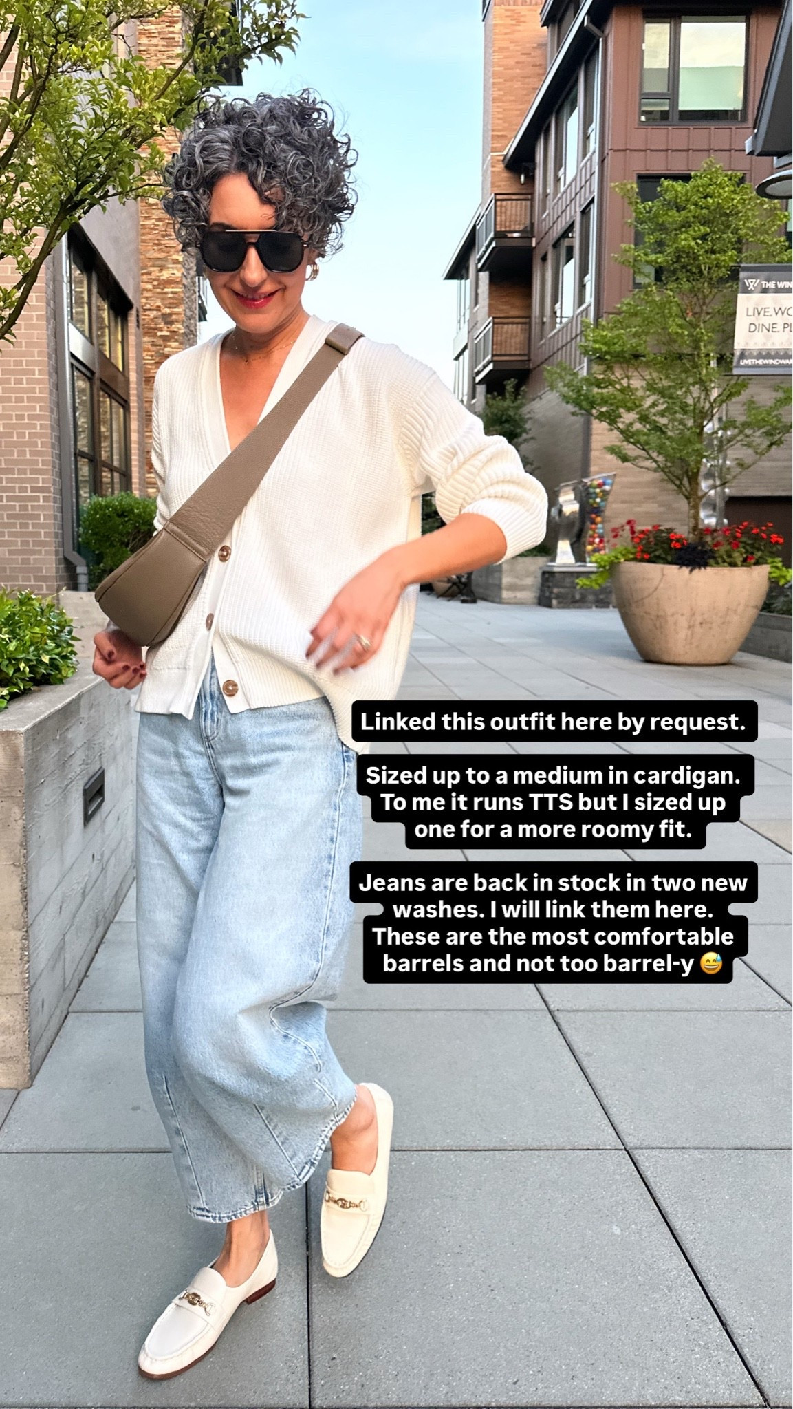 Linking this outfit as a request. Wearing a medium in sweater. Jeans are back this year in two new washes! They run TTS - I’m in a 4. They are so comfortable!!

#LTKootd #LTKgrwm