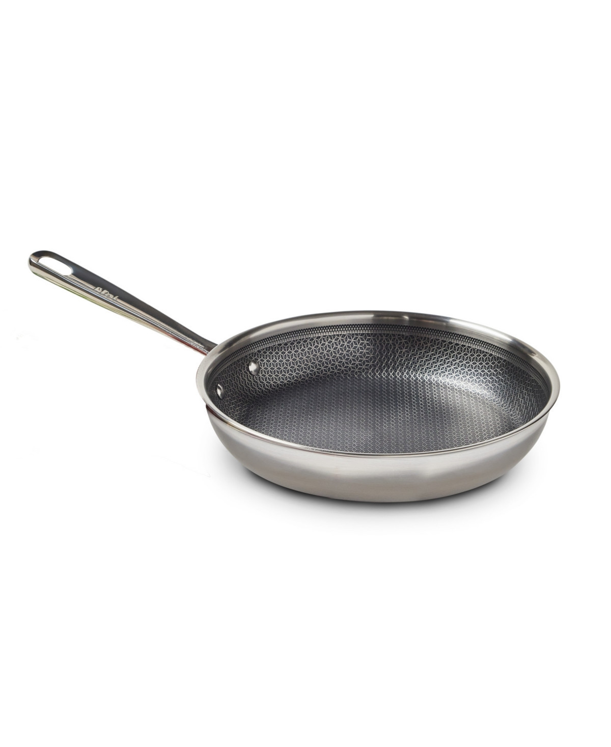 T-Fal Hybrid Mesh Stainless Steel 10.5" Frypan - Silver | Macy's
