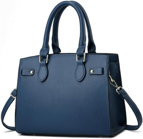 Purses and Handbags for Women Satchel Fashion Ladies Top Handle Shoulder Tote Bags | Amazon (US)