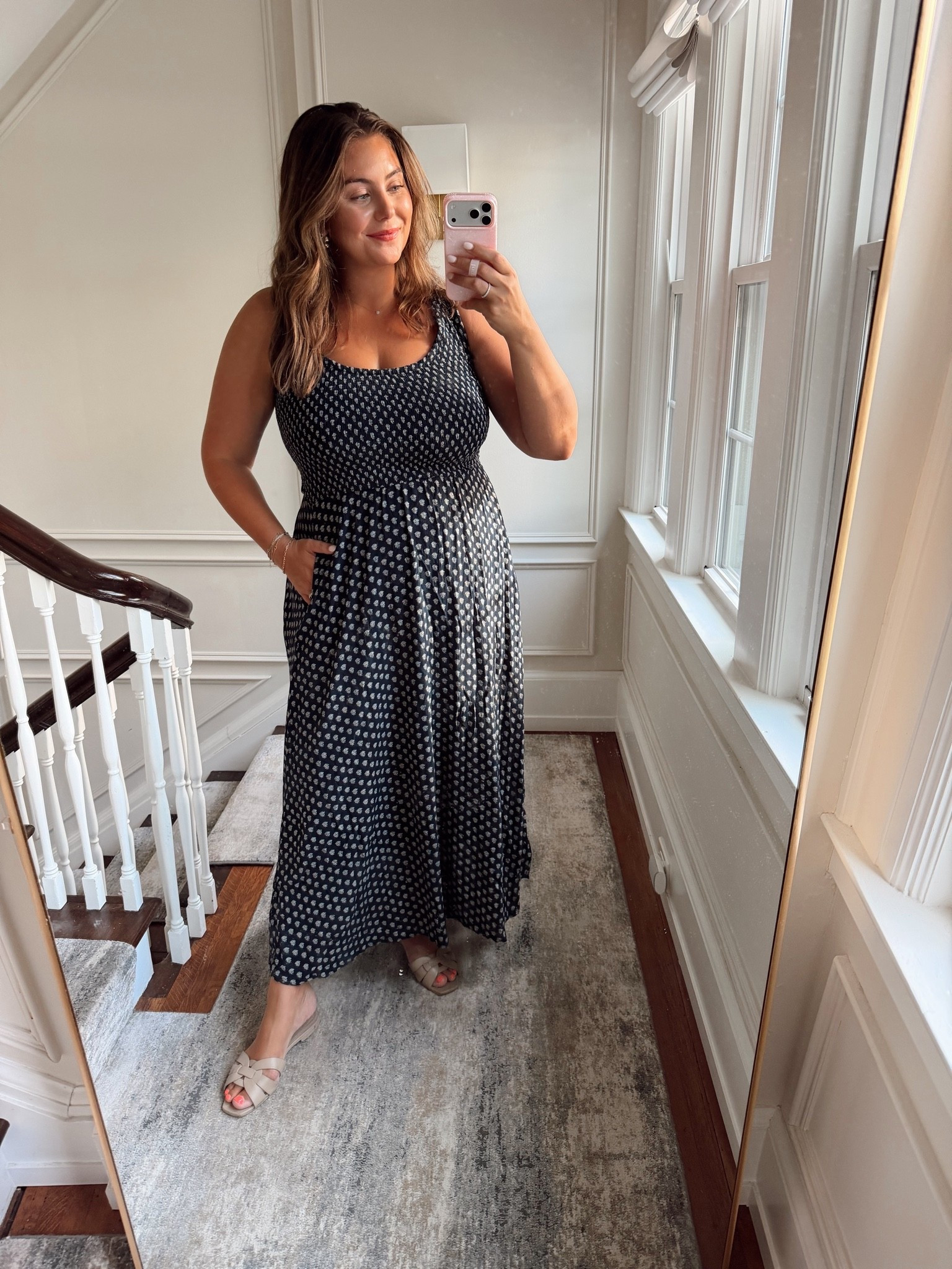 Wearing size XL in dress - use CARALYN15 on your first order at Spanx

#LTKootd #LTKSeasonal #LTKMidsize