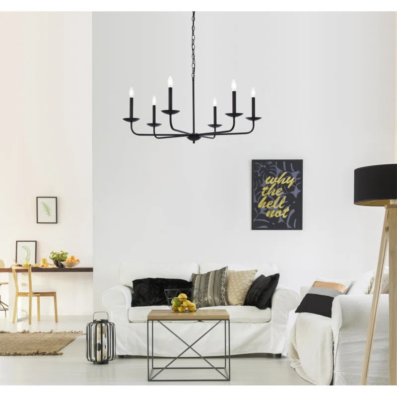 Baltray 6 - Light Dimmable Classic / Traditional Chandelier | Wayfair North America