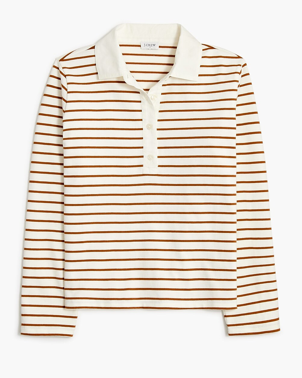 Poplin collar polo shirt | J.Crew Factory