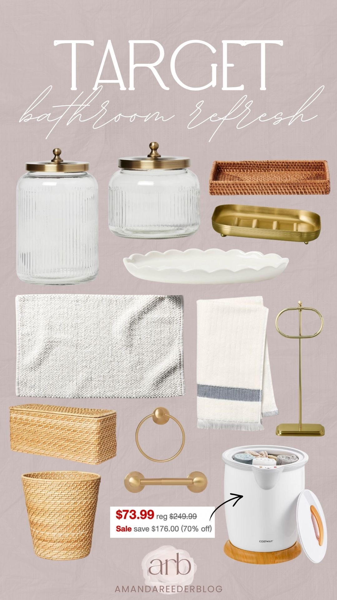 Target Bathroom Refresh! Grab the towel warmer and save up to 70% off!


#LTKHome #LTKSaleAlert #LTKFindsUnder50