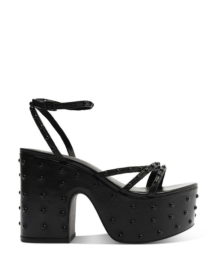 Women's Anne Studded Wedge Sandals | Bloomingdale's (US)