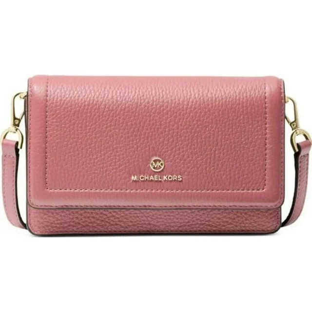 Michael Kors Women's Leather Crossbody Handbag, Primrose - Walmart.com | Walmart (US)