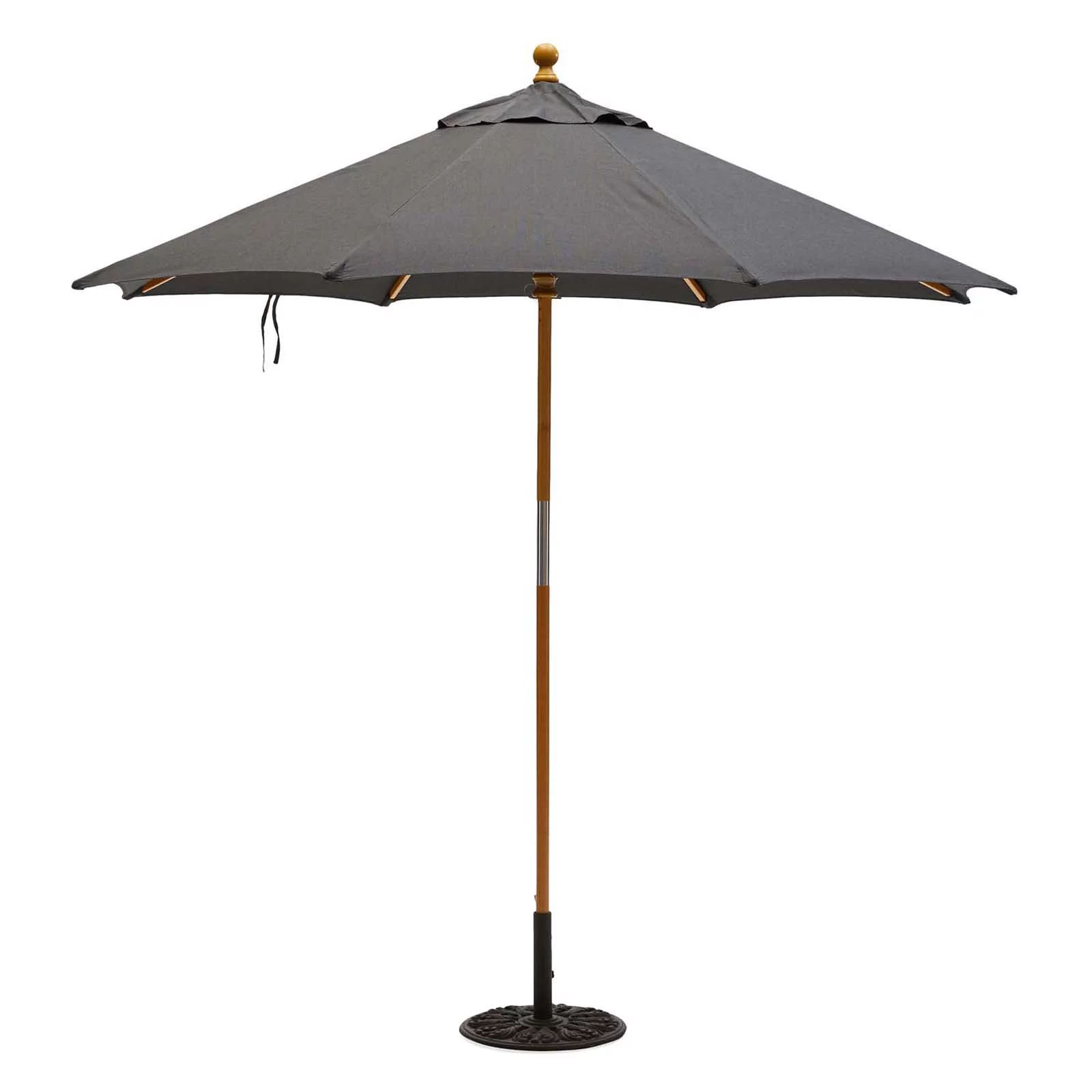 MoDRN 9 ft. Sunbrella Market Umbrella with Hardwood Frame - Walmart.com | Walmart (US)