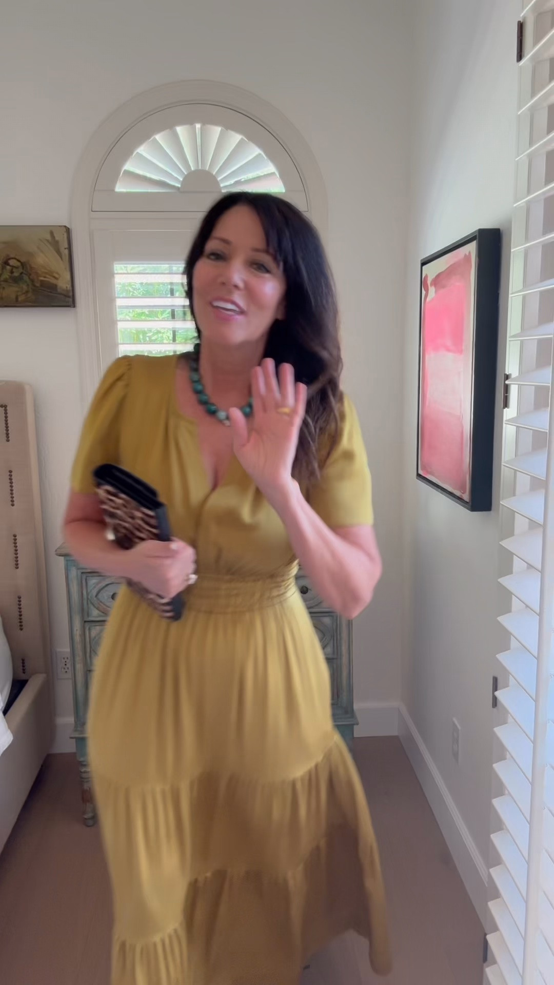 Love these new silk pieces that I got from @quince 
The quality, style and price are so good!! More colors available. So many places I can wear this dress including a wedding! 
Wearing small in dress and medium in the tank and pant!

#LTKMothersDay #LTKOver40 #LTKWedding