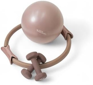 Pilates Prop Kit for Home Workouts- Includes Pilates Ring, Pilates Ball and 2.2 lb. Dumbbell Set | Amazon (US)