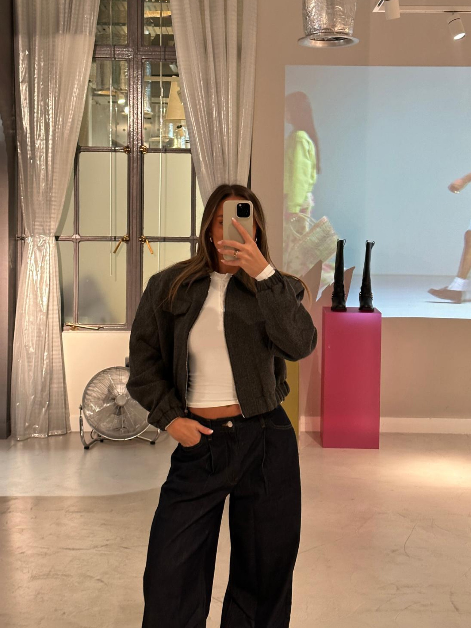 Perfect Autumn day outfit from ASOS 🫶🏼

ASOS DESIGN grey collared bomber
White long sleeve top
Dark blue indigo barrel jeans 

#LTKautumn #LTKuk