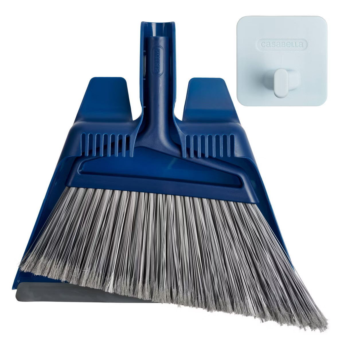 Casabella Click Clean and Organize Angle Broom Head with Dust Pan and Hook | Target