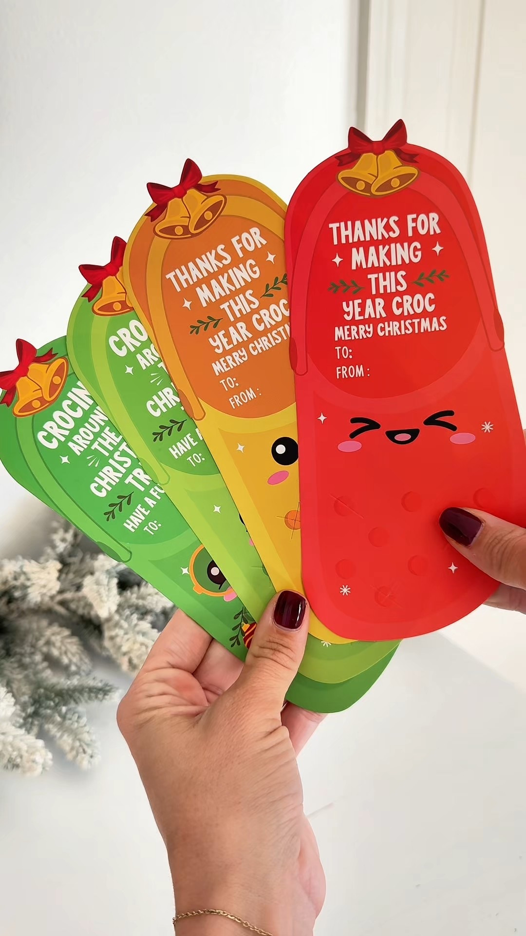 Christmas class favors, Christmas party favors for holiday parties: Christmas Cards Shoe Charms - 24Pcs Cute Shoe-shaped Cards with 72Pcs Shoe Decoration Charms  

#LTKHoliday #LTKKids #LTKGiftGuide

#LTKKids #LTKGiftGuide #LTKHoliday