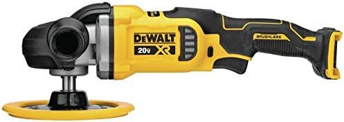 DEWALT 20V MAX XR Cordless Polisher, Rotary, Variable Speed, 7-Inch, 180 mm, Tool Only (DCM849B) | Amazon (US)