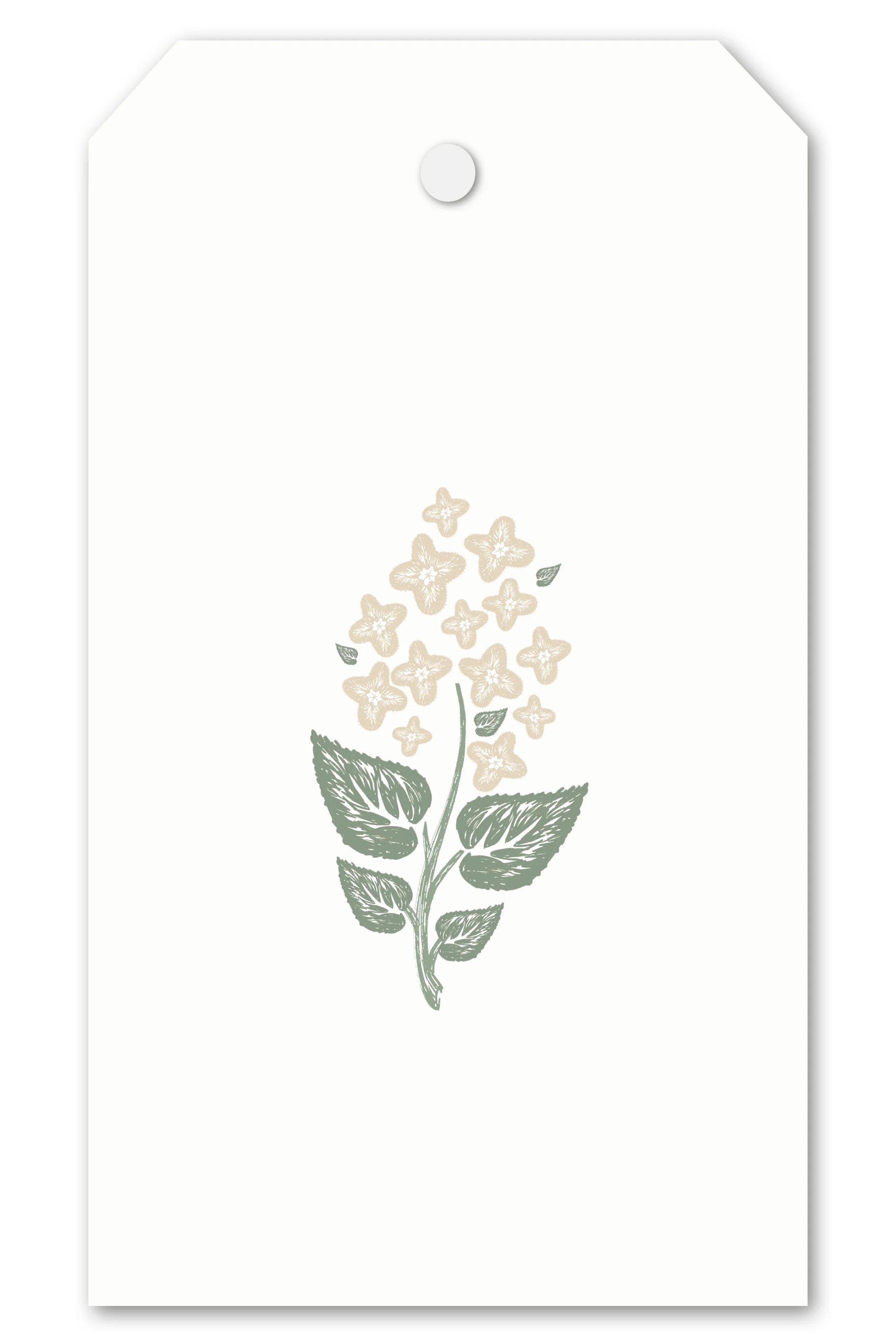 Hydrangea Tags - Set of 10 | JSH Home Essentials