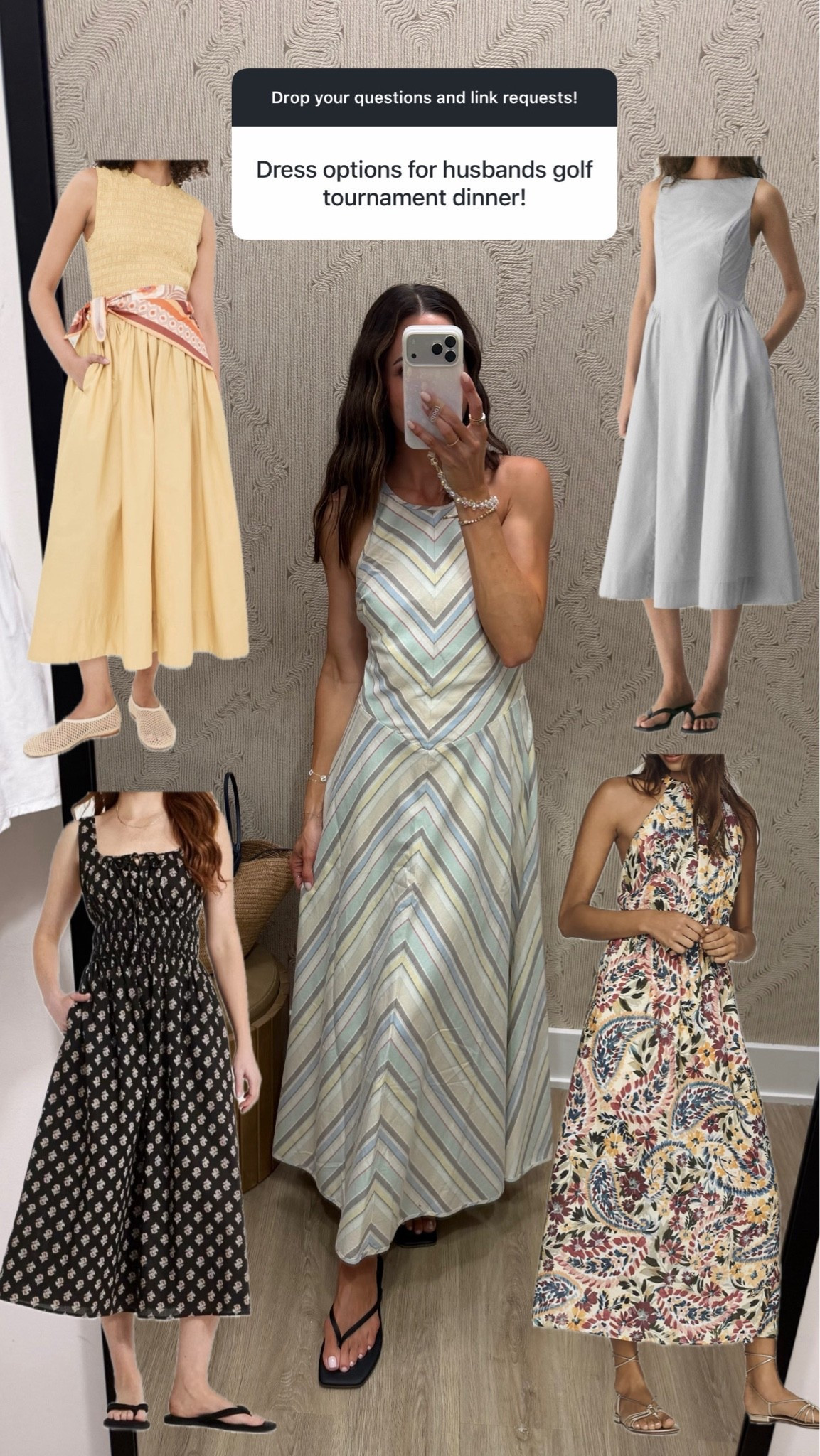 Sized down to XS in the dress I’m wearing! Has a built in bra/removable padding to allow you to go bra free.

special occasion summer dress / summer dresses

#LTKSaleAlert #LTKootd #LTKSeasonal