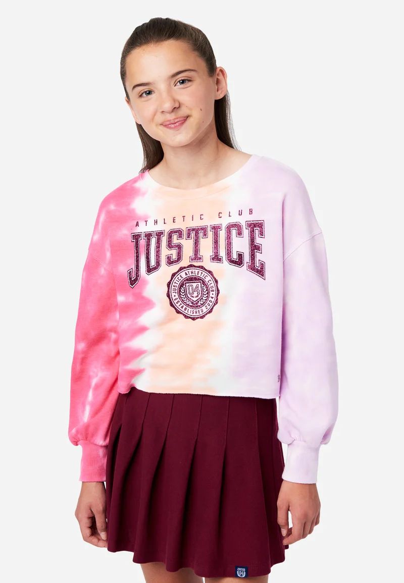 Tie-Dye Crew Sweatshirt | Justice