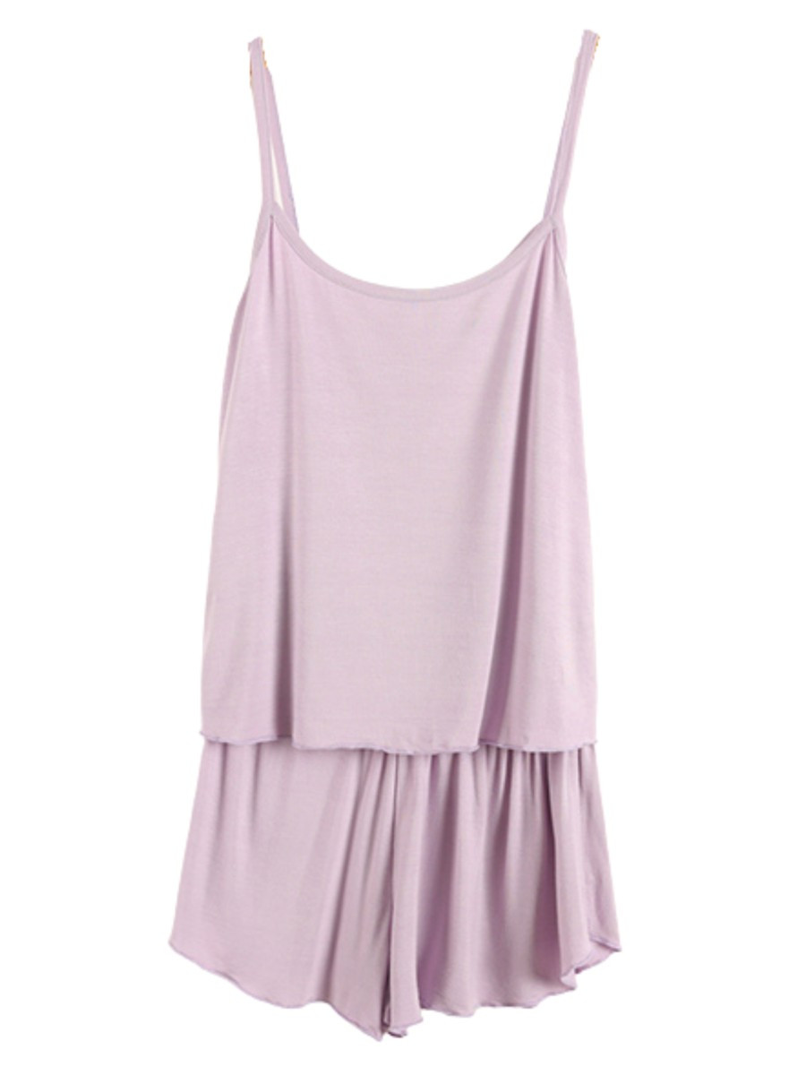 Susan Frilled Comfy Pajama Set (10 Colors) | Kyria Lingerie