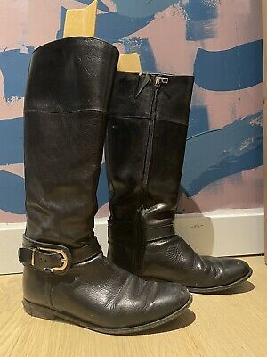 Burberry Leather Boots UK6 IT39 - authentic  | eBay | eBay UK