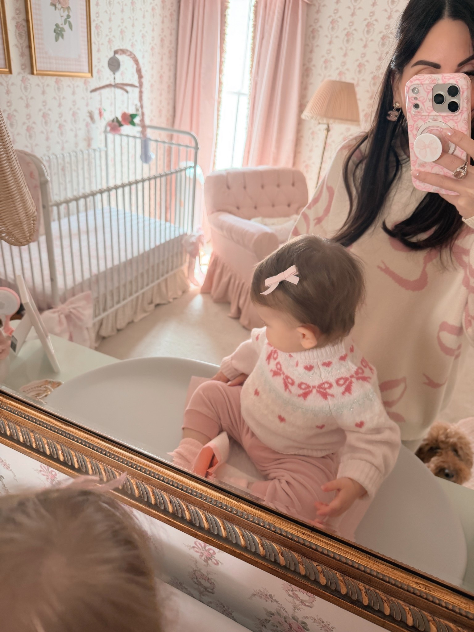 Juliana’s sweater looks like loveshack fancy but on sale extra 40% off! She’s wearing size 6-12m and is almost 10 months old 💕👶🏼 

#LTKKids #LTKBaby #LTKSaleAlert