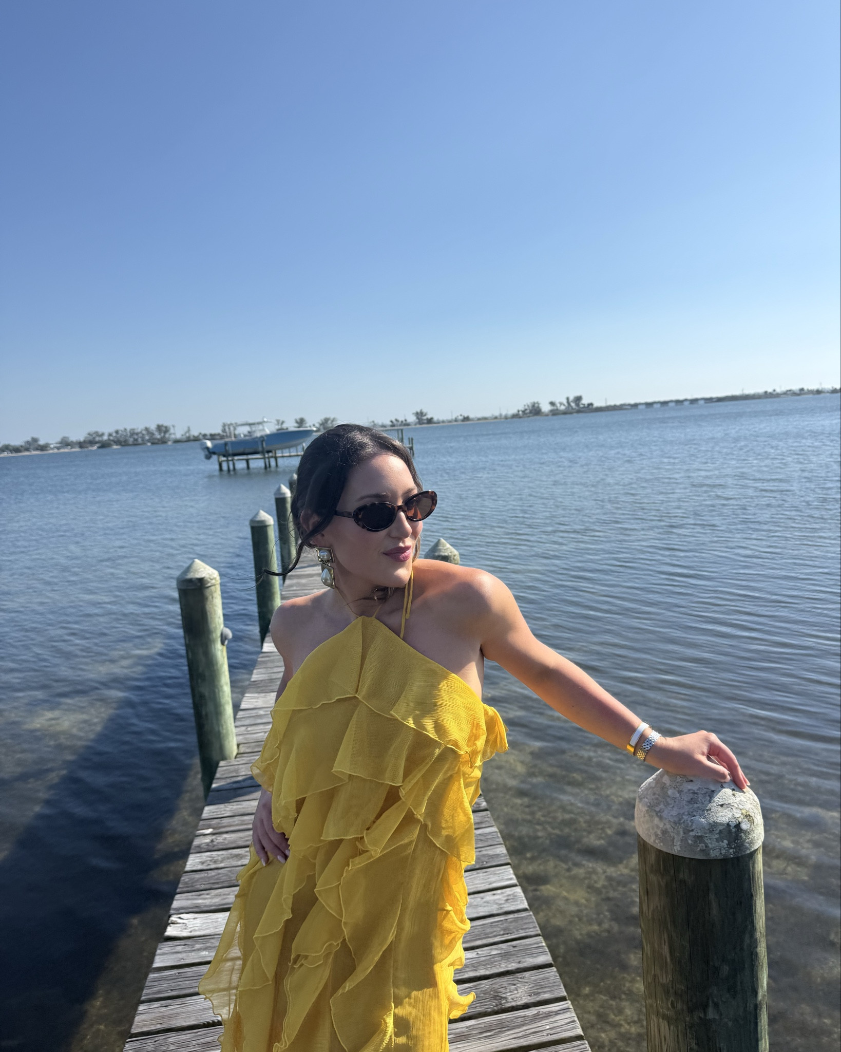 💛🤍🌴 wedding guest dress 

#LTKWedding #LTKSeasonal