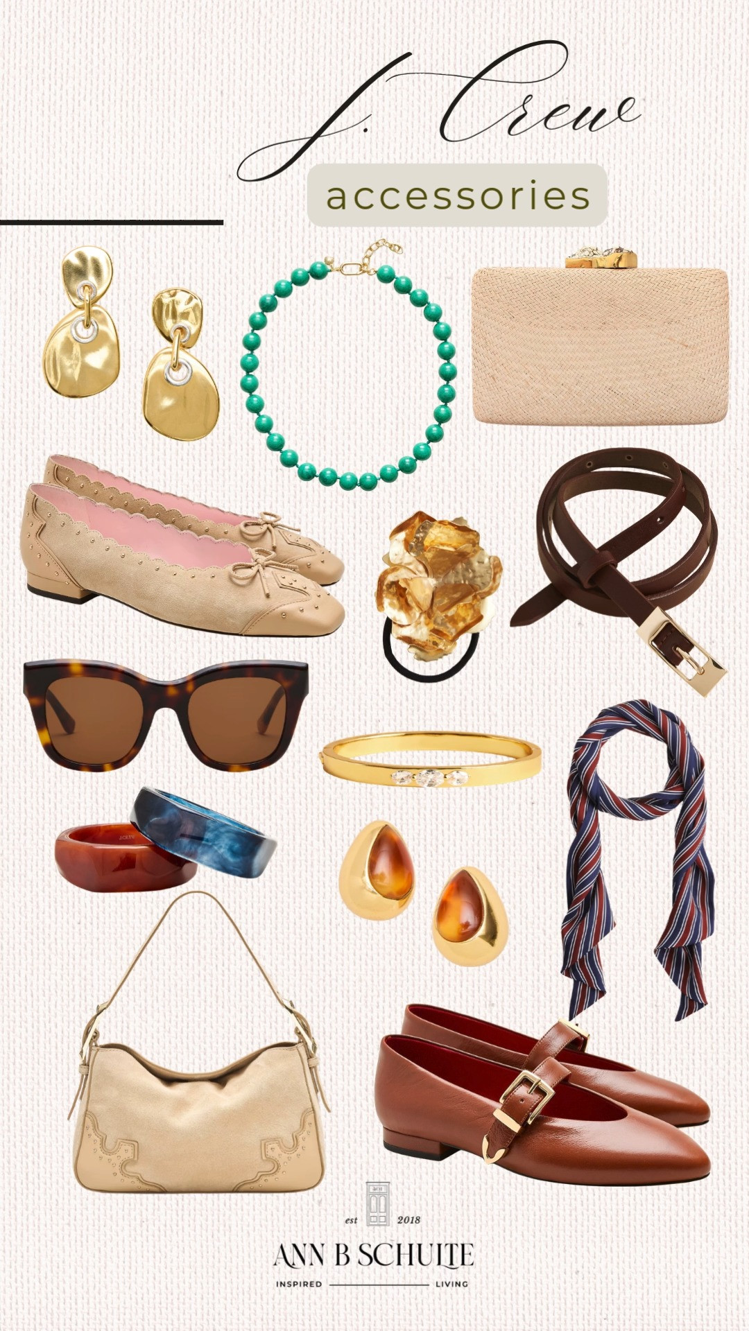 J.Crew accessories of the season are officially doing the heavy lifting for every outfit. Think polished pops, fun textures, and just the right amount of “oh this old thing.” 💫👜✨ #JCrew #JCrewStyle #Accessories #OutfitInspo #LTKFashion #LTKStyle #EverydayStyle #WardrobeRefresh #StyleDetails #FashionFavorites 

 