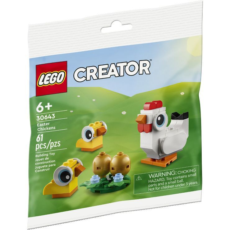 LEGO Creator Easter Chickens Basket Stuffers 30643 | Target