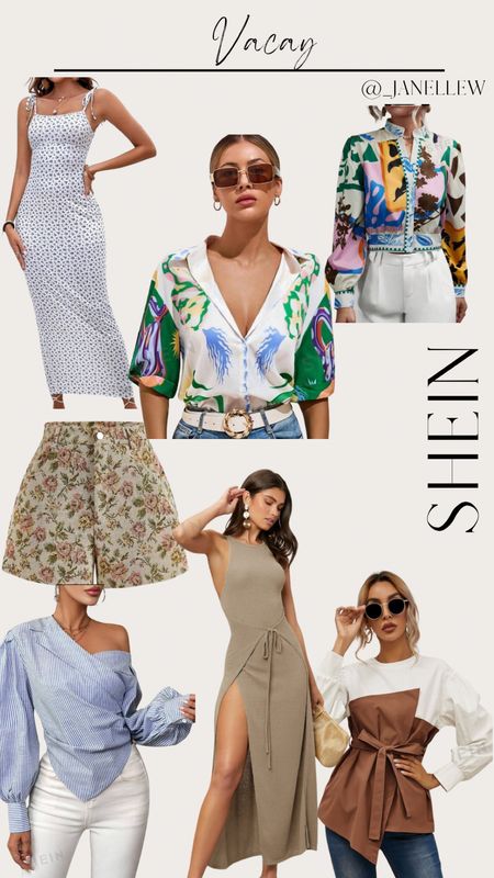 These pieces are perfect for any vacay you’re planning. 

•Follow for more vacay looks!!•

#vacay #shein 

#LTKeurope #LTKSeasonal #LTKtravel