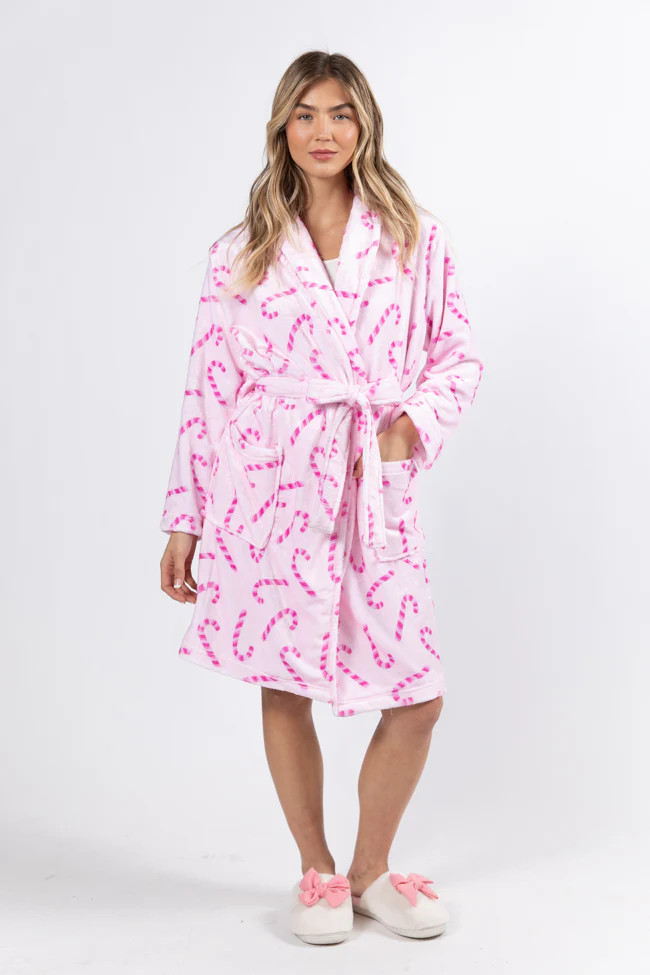 Candyland Rise and Shine Robe | Pink Lily