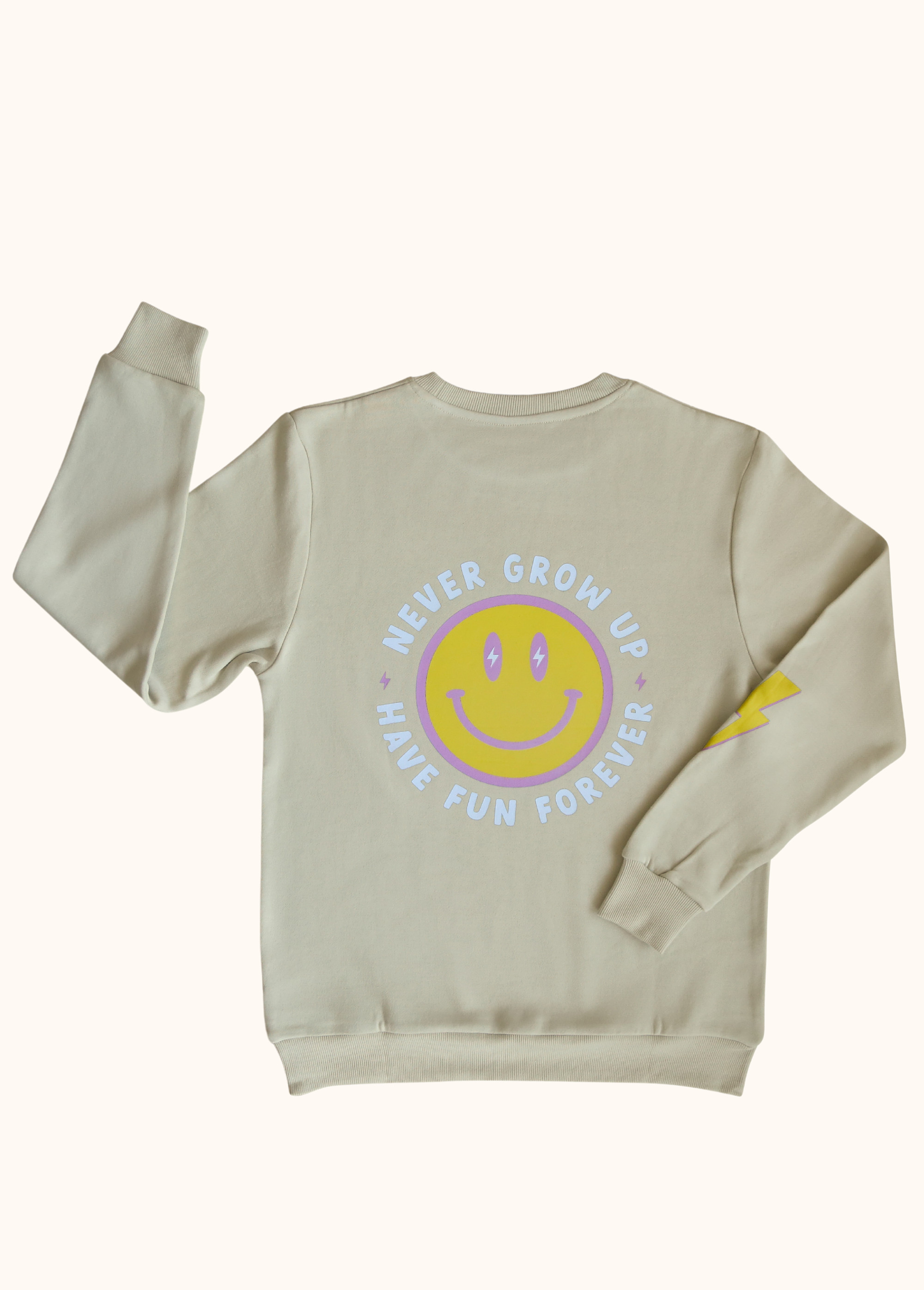 Adult Never Grow Up Crewneck | Little Trouble