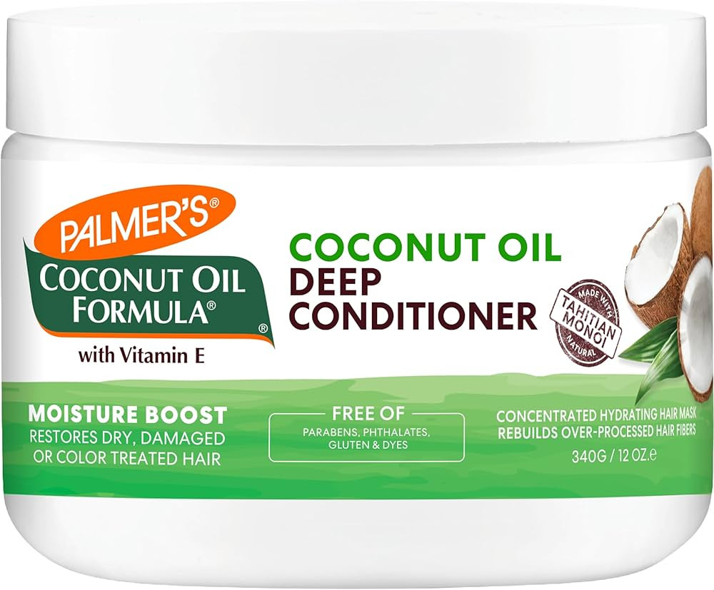 Palmer's Coconut Oil Formula Moisture Boost Deep Hair Conditioner, 12 Fl Oz | Amazon (US)