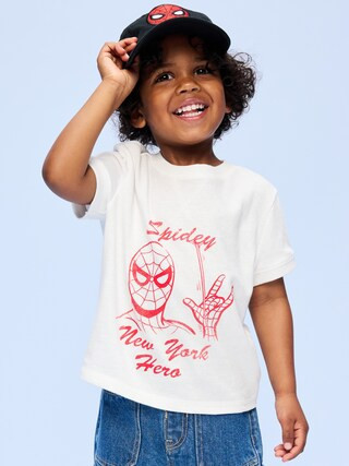 Old Navy x Marvel Spider-Man Graphic Ringer T-Shirt for Toddler Boys | Old Navy (US)
